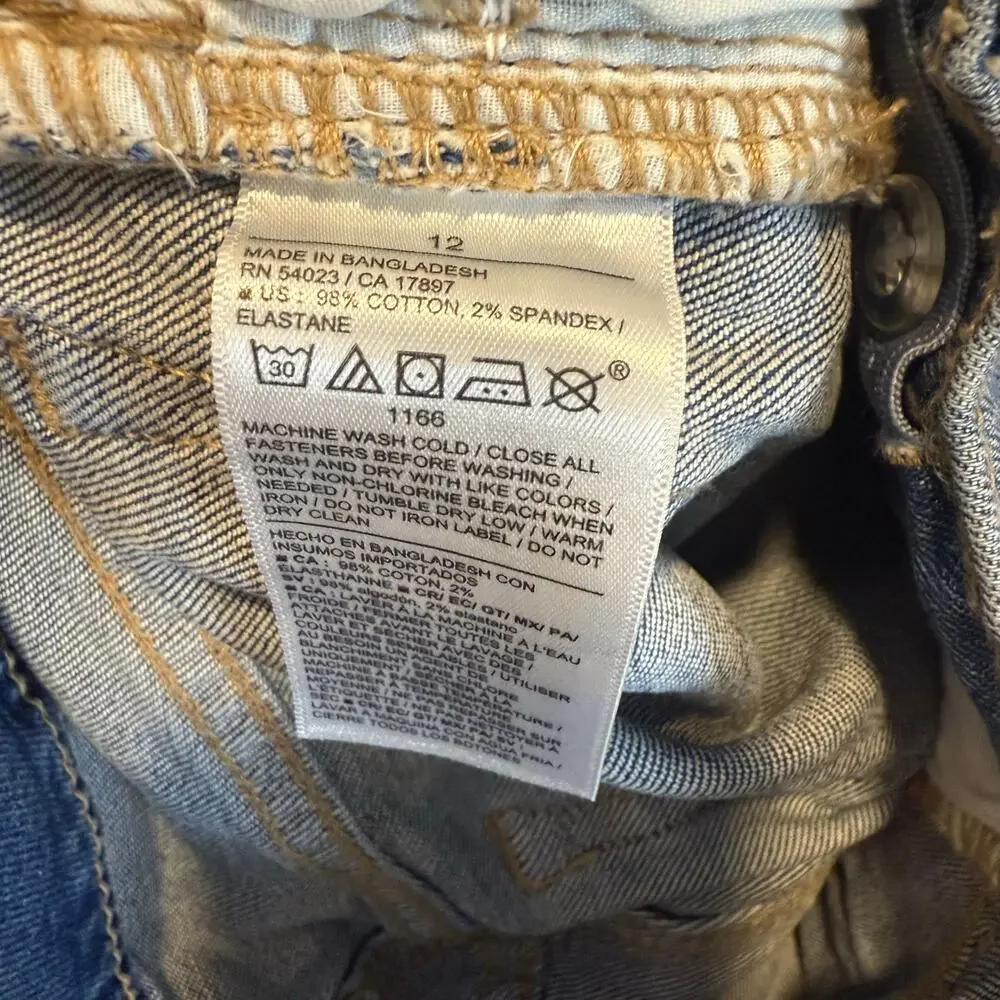 NWT Old Navy Straight Leg Jeans Built In Flex Boys Size 12